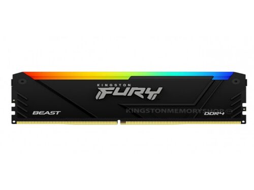 MEMORIJA KINGSTON 16GB(2X8GB)/DIMM/DDR4/3200GHZ/CL16/FURY BEAST RGB